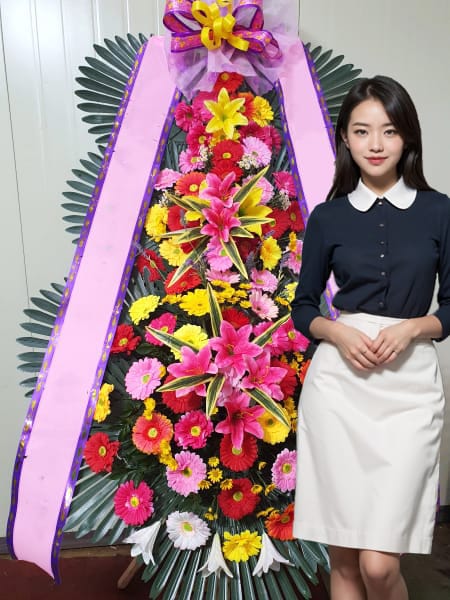 드레스가든 3단화환 기본형